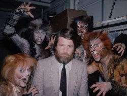 Brian Wilson With The Cast of Cats Meme Template