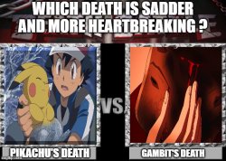 which death is sadder ? Meme Template