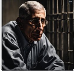 Fauci in prison Meme Template