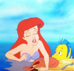 ariel is going to die Meme Template