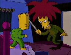 Sideshow Bob knife Meme Template