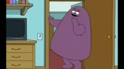 Grimace Entering The Chat Meme Template