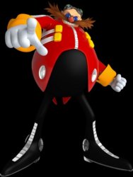 Eggman pointing forward Meme Template