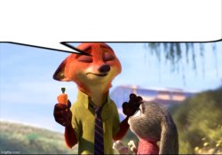 Nick Wilde speech bubble Meme Template