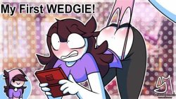 Jaiden animations:My First Wedgie! by Semidraws Meme Template