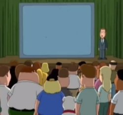 Family guy blank board Meme Template