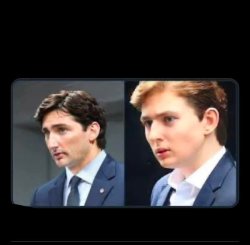 Barron Trudeau Meme Template