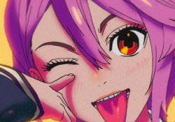girl from dandadan Meme Template