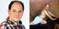 George Costanza Posing Meme Template