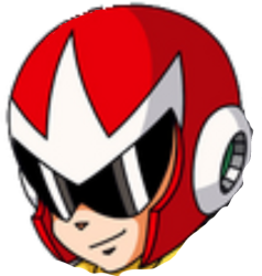 Proto man Busterforce meme head Meme Template