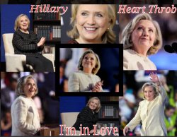 Hillary Heart Throb Gorgeous Meme Template