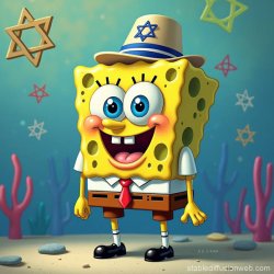 Jewish SpongeBob Meme Template