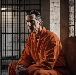 Gavin Newsom in prison Meme Template