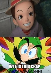 luigi hates earwig Meme Template