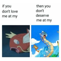 Magikarp Gyarados Meme Template