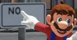 Mario NO Meme Template