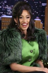 Cardi B Fallon. Meme Template