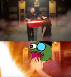 Happy mr frog Meme Template