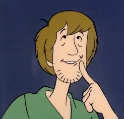 Shaggy thinking Meme Template