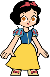 Snow White in Hero 108 Style Meme Template