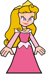 Aurora Briar Rose in Hero 108 Style Meme Template