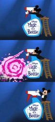 Disney Magic in a Bottle (Template) Meme Template