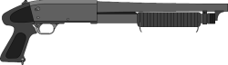 Ithaca M37 Stakeout/Shorted-Barrel Meme Template