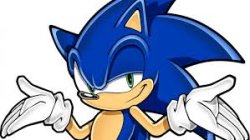 Sonic shrug Meme Template