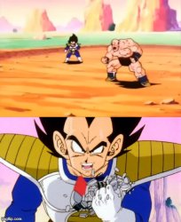 Vegeta e Nappa Meme Template