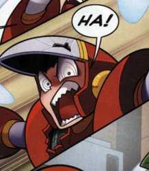 Crash Man reaction Busterforce Meme Template