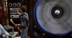 BTTF back to the future speaker Meme Template