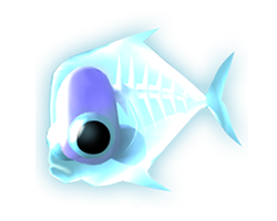 Glowing fish form ohio Meme Template