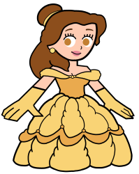 Belle in Hero 108 Style Meme Template