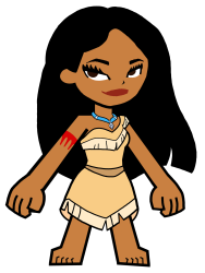 Pocahontas in Hero 108 Style Meme Template