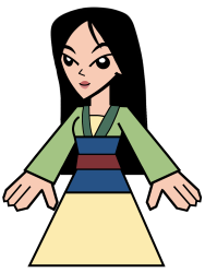 Fa Mulan in Hero 108 Style Meme Template