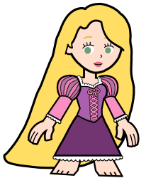 Rapunzel in Hero 108 Style Meme Template