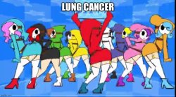 Lung cancer Meme Template