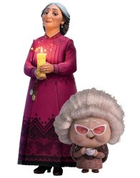 Abuela Alma Madrigal and Nostalgia Meme Template