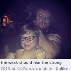 Weak should fear the strong Meme Template