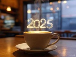 2025 Coffee Meme Template