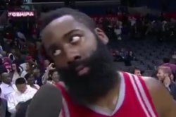 James harden side eye Meme Template