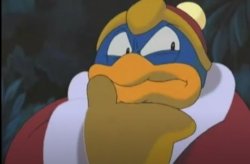 King Dedede Thinking Meme Template