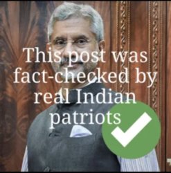 fact checking by indian nationalists patriots meme funny Meme Template