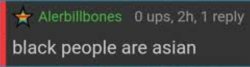 black people are asian Meme Template