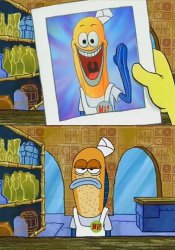 Spongebob where did the years go Meme Template