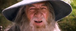 Laughing Gandalf Meme Template