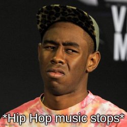 Tyler The Creator is disgusted Meme Template