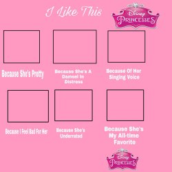 i like this disney princess Meme Template