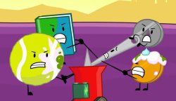Everyone Fighting Over Needle Meme Template