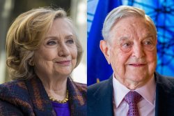 Hillary Clinton and George Soros Meme Template